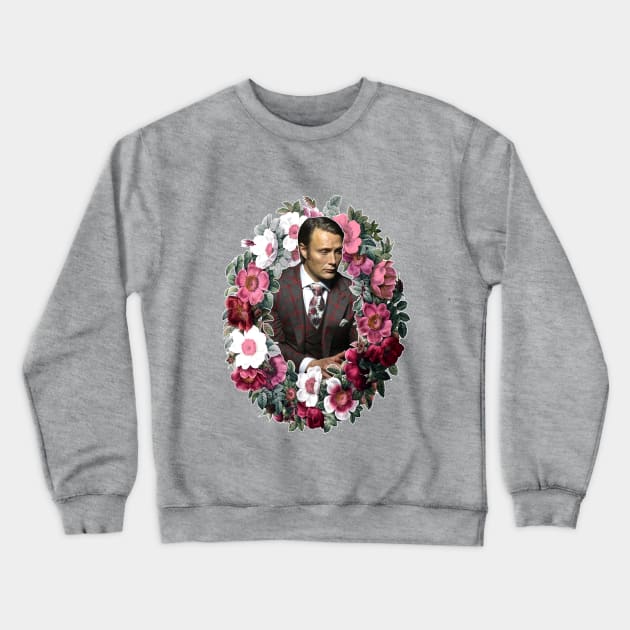 Hannibal Wreath Crewneck Sweatshirt by aliciahasthephonebox